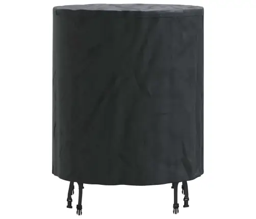 Stalo Uždengimas Paprastas Juoda 62 X 62 X 70 Cm Audinys