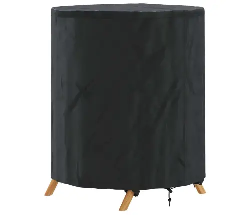 Stalo Uždengimas Paprastas Juoda 62 X 62 X 70 Cm Audinys