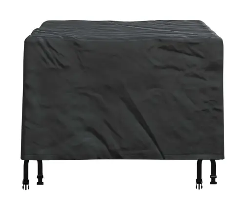 Āra Mēbeļu Pārvalks Melna 60 X 60 X 45 Cm 600D Audums Vidaxl