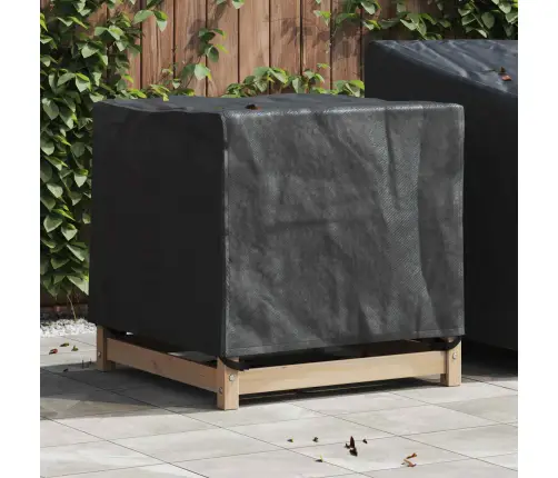 Āra Mēbeļu Pārsegs Melna 82 X 82 X 65 Cm 600D Oksforda Audums Vidaxl