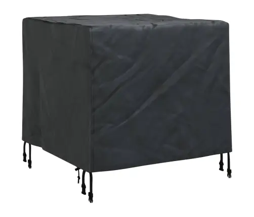 Āra Mēbeļu Pārsegs Melna 82 X 82 X 65 Cm 600D Oksforda Audums Vidaxl