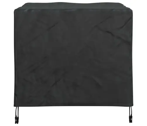 Āra Mēbeļu Pārsegs Melna 82 X 82 X 65 Cm 600D Oksforda Audums Vidaxl