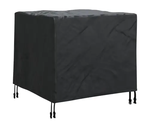 Āra Mēbeļu Pārsegs Melna 82 X 82 X 65 Cm 600D Oksforda Audums Vidaxl