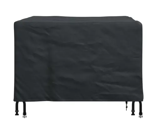 Āra Mēbeļu Pārsegs Melna 99 X 99 X 60 Cm 600D Oksforda Audums Vidaxl