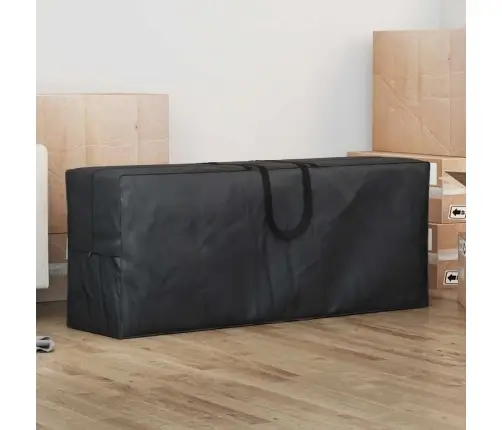 Āra Mēbeļu Pārvalks Melna 125 X 32 X 50 Cm 210D Okforda Audums Vidaxl