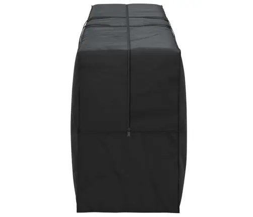 Āra Mēbeļu Pārvalks Melna 125 X 32 X 50 Cm 210D Okforda Audums Vidaxl