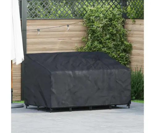 Dārza Sola Pārsegs Melna 160 X 100 X 61 / 89 Cm 420D Audums Vidaxl