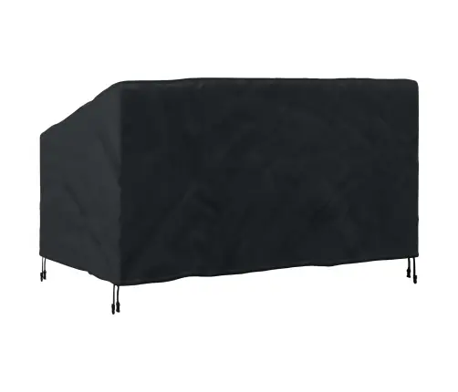 Dārza Sola Pārsegs Melna 160 X 100 X 61 / 89 Cm 420D Audums Vidaxl