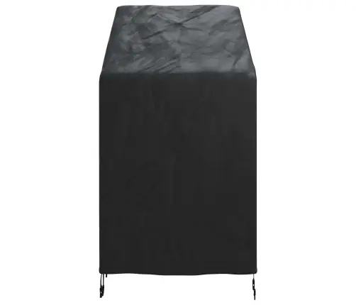 Dārza Krēsla Vāks Melna 70 X 70 X 85 / 125 Cm 210D Audums Vidaxl