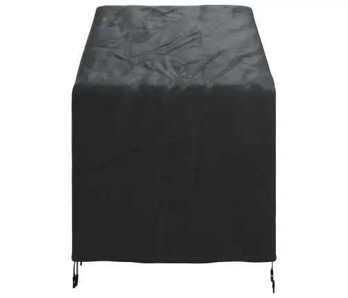 Dārza Krēsla Vāks Melna 75 X 78 X 65 / 100 Cm 600D Audums Vidaxl