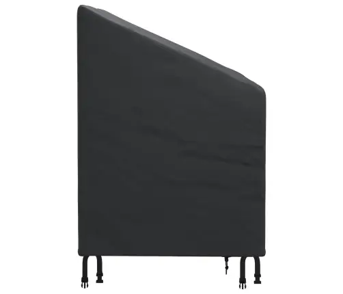 Dārza Krēsla Vāks Melna 75 X 78 X 65 / 100 Cm 600D Audums Vidaxl