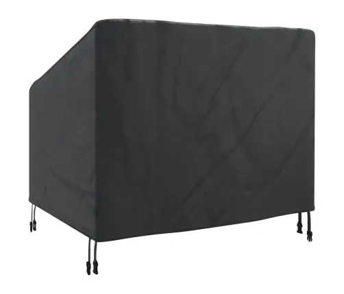 Sodo Kėdės Dangtis Juoda 96 X 79 X 74 Cm 600D Oksfordo Audinys