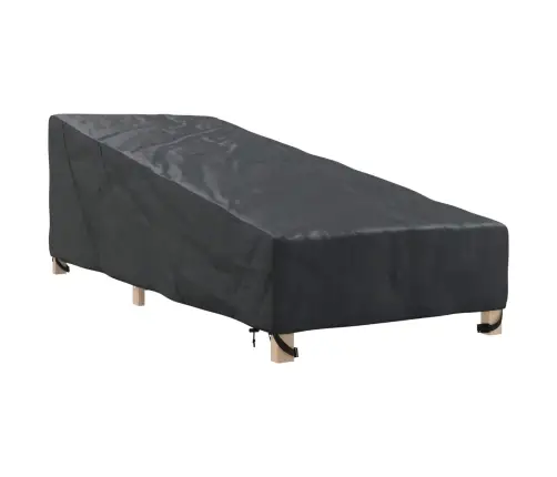 Āra Mēbeļu Pārvalks Melna 195 X 76 X 82 Cm 210D Okforda Audums Vidaxl