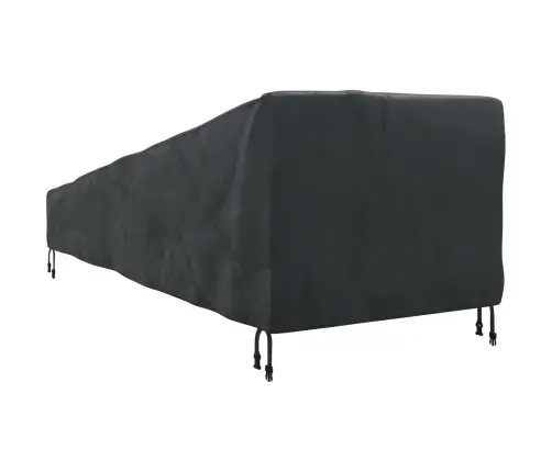 Āra Mēbeļu Pārvalks Melna 210 X 80 X 75 Cm 210D Okforda Audums Vidaxl