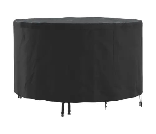 Lauko Baldų Uždangalas Juoda 102 X 102 X 71 Cm 420D Audinys