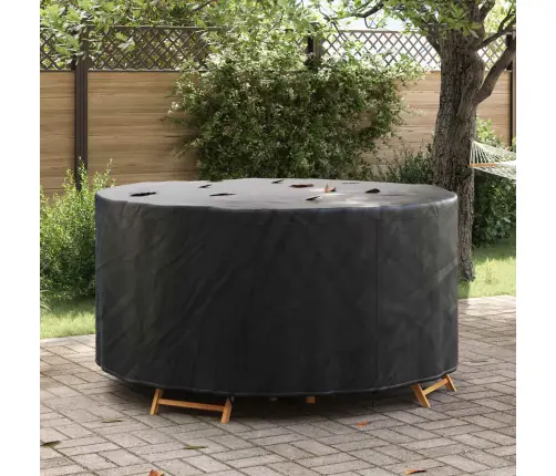 Āra Mēbeļu Pārsegs Melna 182 X 182 X 85 Cm 210D Audums Vidaxl