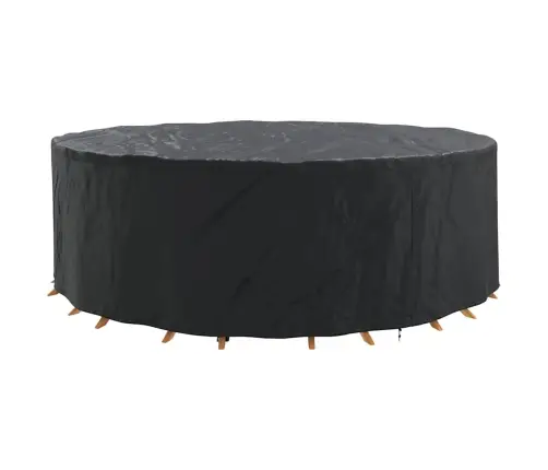 Āra Mēbeļu Pārsegs Melna 279 X 279 X 71 Cm 210D Audums Vidaxl