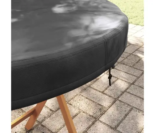 Āra Galda Pārklājs Melna 102 X 102 X 10 Cm 600D Audums Vidaxl