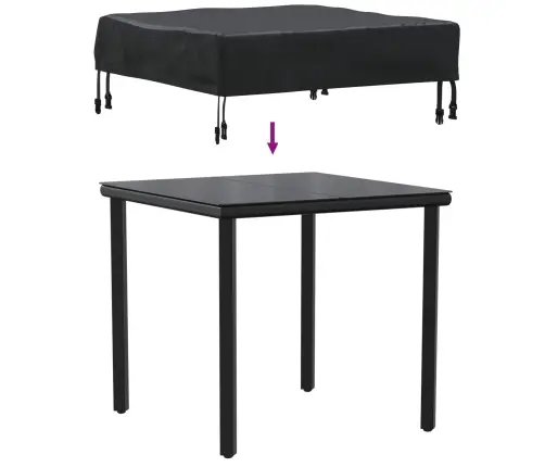 Āra Mēbeļu Pārsegs 62 X 62 X 15 Cm 600D Oksforda Audums Vidaxl