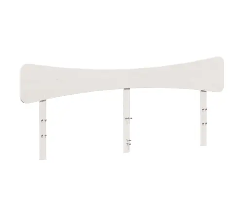 Voodiraam Ilma Madratsita, Valge, 180 X 200 cm Männipuit