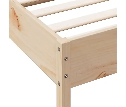 Lovos Rėmas Be Čiužinio, 120X200cm Pušies Medienos Masyvas