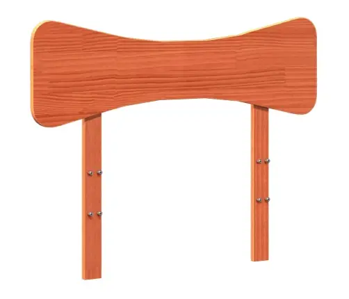 Voodi Ilma Madratsita, Vahapruun, 100 X 200 cm Männipuit