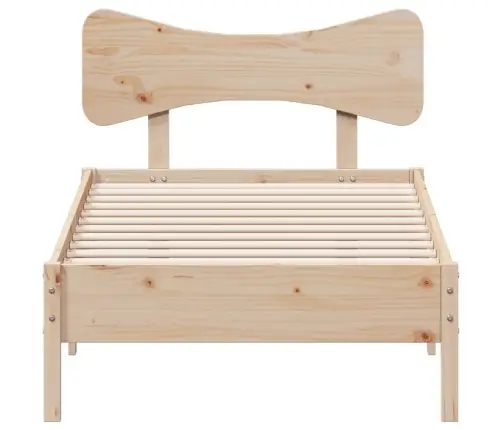 Voodiraam Ilma Madratsita, 90 X 200 cm Männipuit