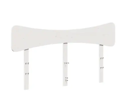 Lovos Rėmas Be Čiužinio, Balta, 140X190cm Pušies Masyvas