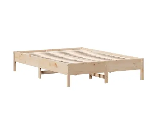 Lovos Rėmas Be Čiužinio, 135X190cm Pušies Medienos Masyvas