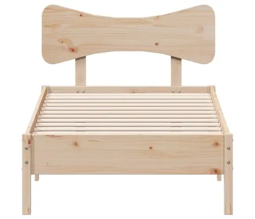 Lovos Rėmas Su Be Čiužinio, 75X190cm Pušies Masyvas