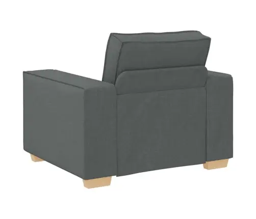 Dīvāns, Krēsls, Tumši Pelēks, 60 Cm, Audums Vidaxl