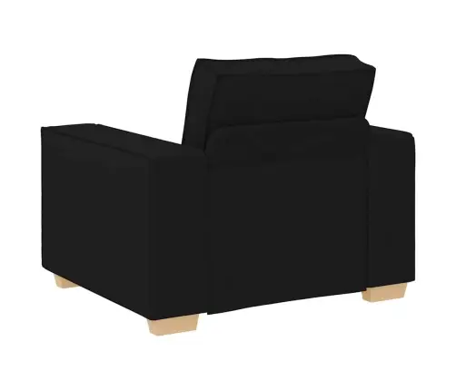 Dīvāns, Krēsls, Melns, 60 Cm, Audums Vidaxl