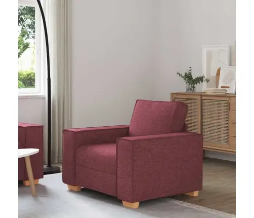 Dīvāns, Krēsls, Vīna Sarkans, 60 Cm, Audums Vidaxl