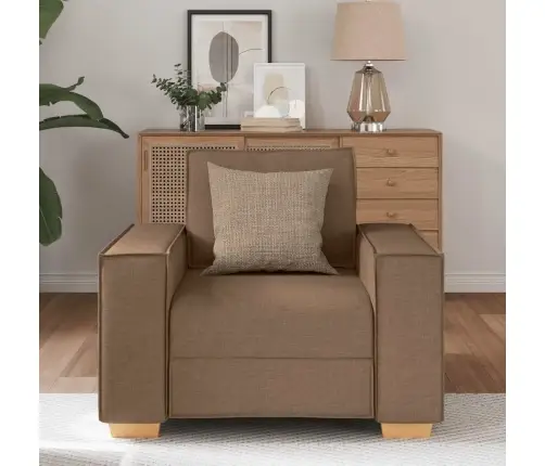 Dīvāns, Krēsls, Brūns, 60 Cm, Audums Vidaxl