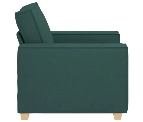 Sofa-Kėdė, Tamsiai Žalia, 60 cm Audinys