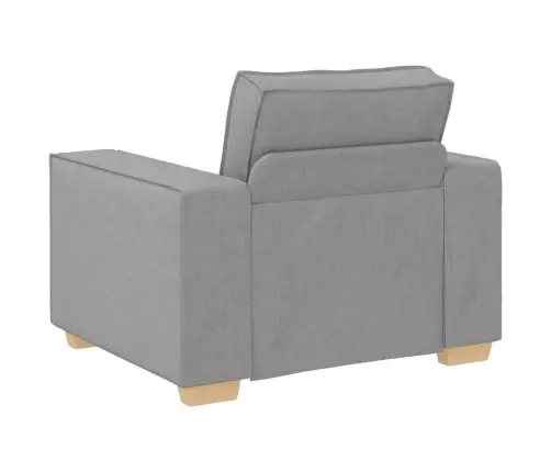 Dīvāns, Krēsls, Mākoņu Pelēks, 60 Cm, Audums Vidaxl