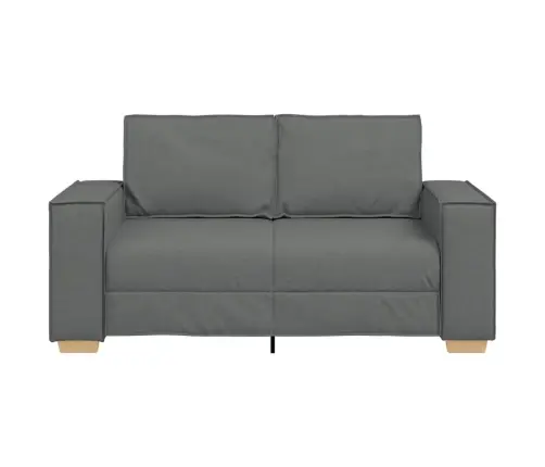 Kahekohaline Diivan, Tumehall, 120 cm Kangas