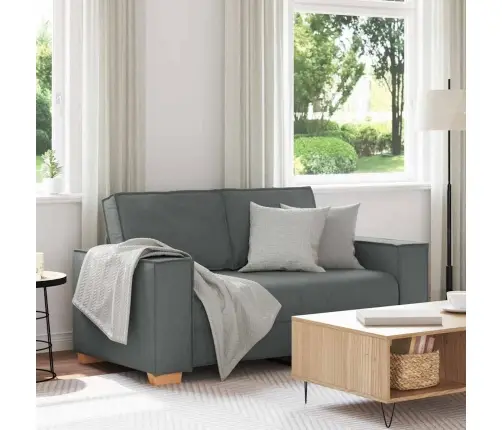 Kahekohaline Diivan, Tumehall, 120 cm Kangas