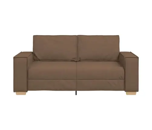 Kahekohaline Diivan, Pruun, 140 cm Kangas