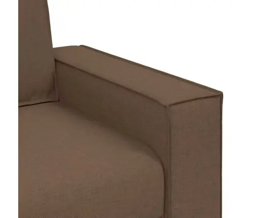 Kahekohaline Diivan, Pruun, 140 cm Kangas