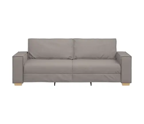 Trīsvietīgs Dīvāns, Pelēkbrūns, 180 Cm, Audums Vidaxl