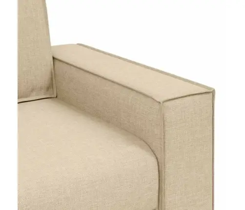 Sofa Kreminė 220 X 78 X 84 Cm Audinys