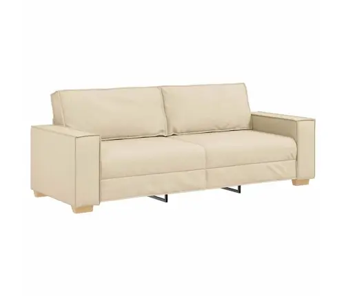 Sofa Kreminė 220 X 78 X 84 Cm Audinys
