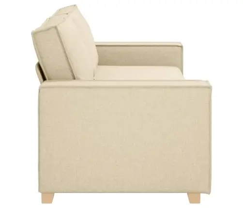 Sofa Kreminė 220 X 78 X 84 Cm Audinys