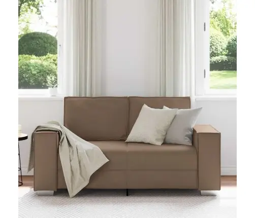 Mīļotāju Dīvāns Cappuccino 120 Cm Mākslīgā Āda Vidaxl