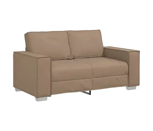 Mīļotāju Dīvāns Cappuccino 120 Cm Mākslīgā Āda Vidaxl