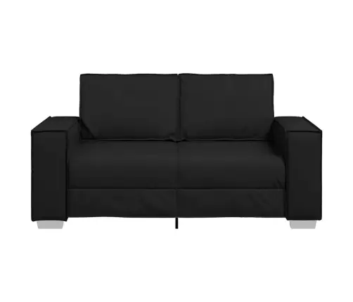 Diivan-Tool Padjaga Must 160 X 78 X 84 Cm Kunstnahk