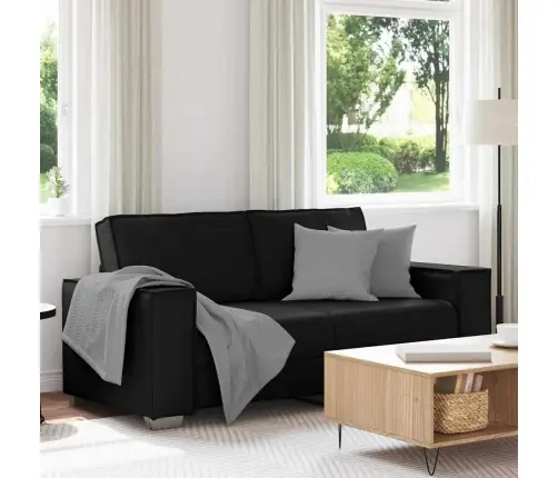 Diivan-Tool Padjaga Must 180 X 78 X 84 Cm Kunstnahk