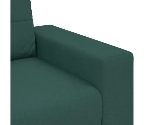 3-Vietīgs Dīvāns Tumši Zaļš, 180 Cm, Audums Vidaxl