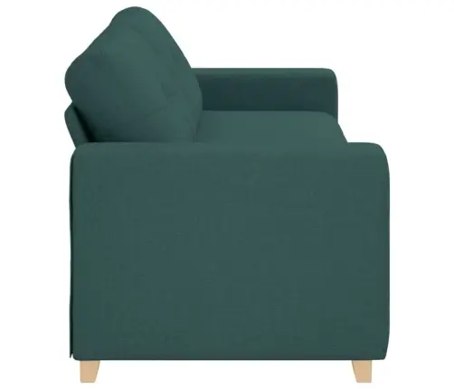 3-Vietīgs Dīvāns Tumši Zaļš, 180 Cm, Audums Vidaxl